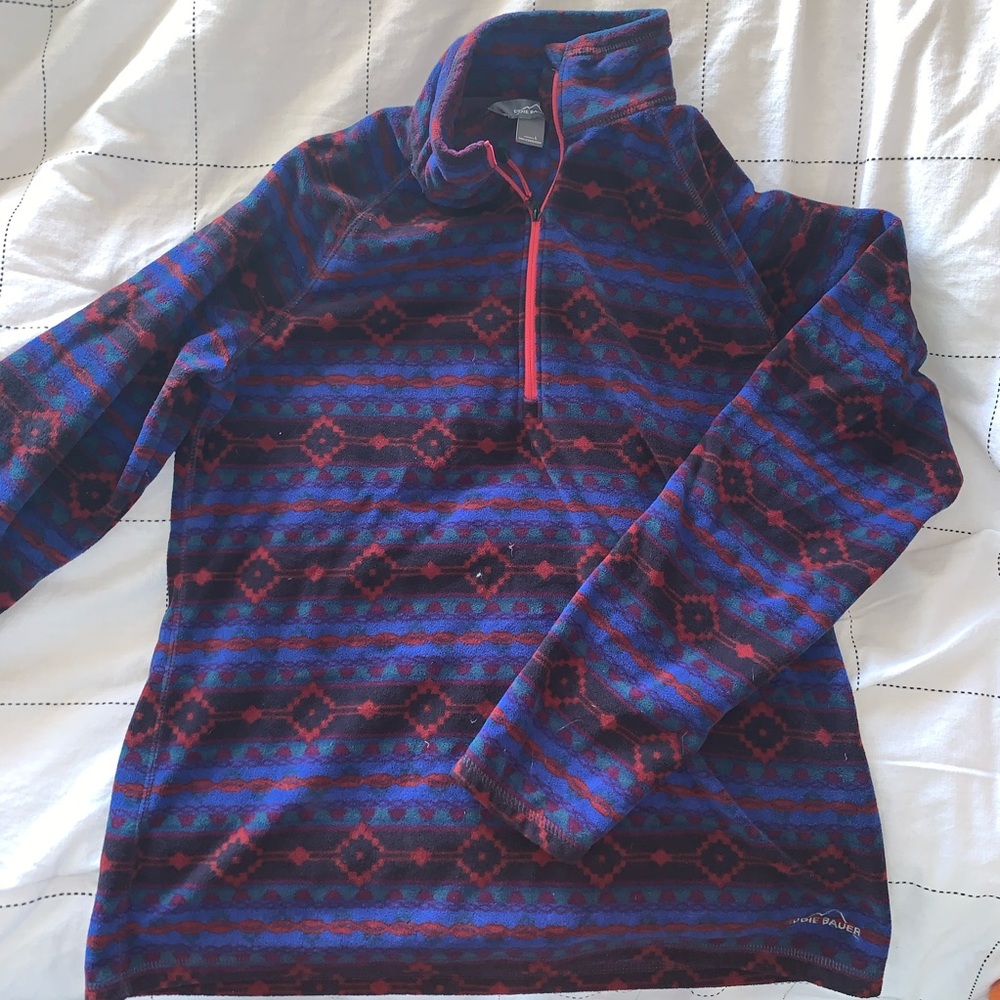 Eddie Bauer quarter zip jacket